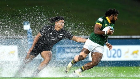 Stalemate for Junior Boks and NZ U20s in soaking conditions
