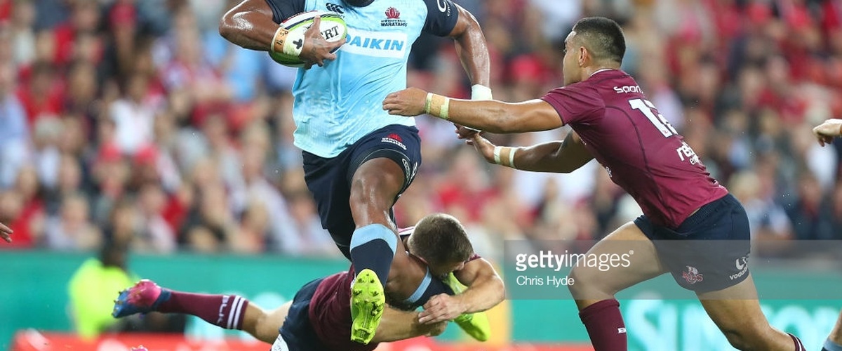 The Waratahs run away with the win against the Reds