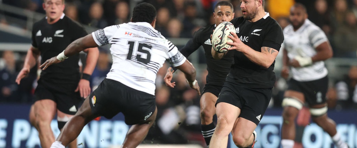 All Blacks Overcome Spirited Fiji in First test