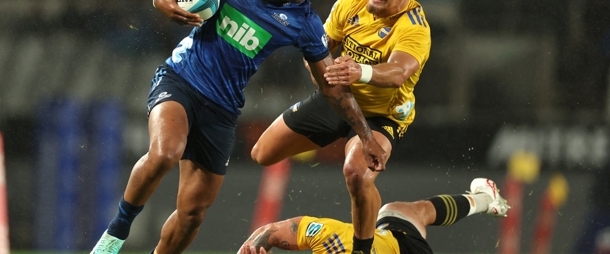 Telea scores four tries in Blues' Super Rugby victory