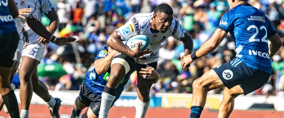 Blues brave heat to defeat Fijian Drua