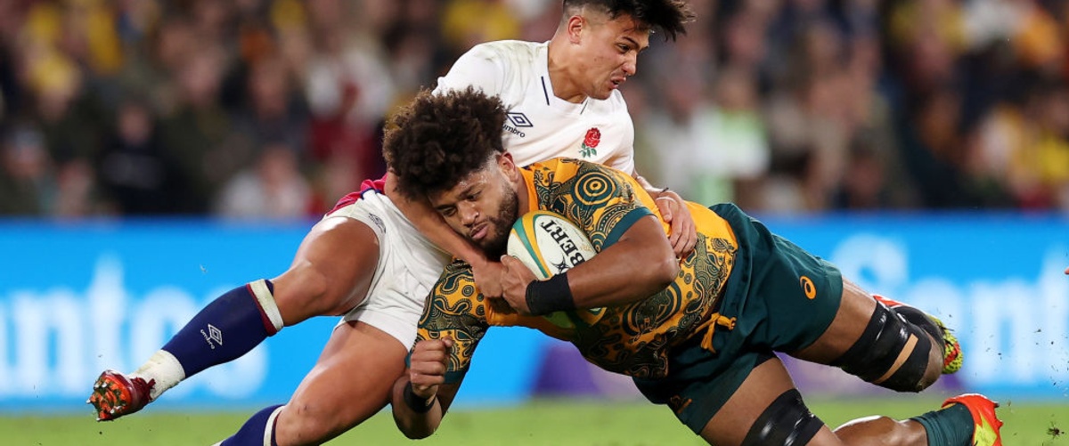 ENGLAND WIN PUSHes WALLABIES TO A DECIDER