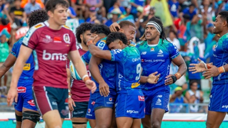 Fijians dash Reds' Super Rugby Pacific home final bid