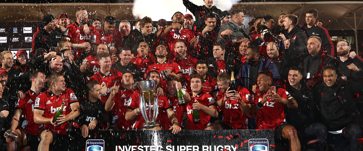 Classy Crusaders hold off Jaguares to clinch third straight Super Rugby crown