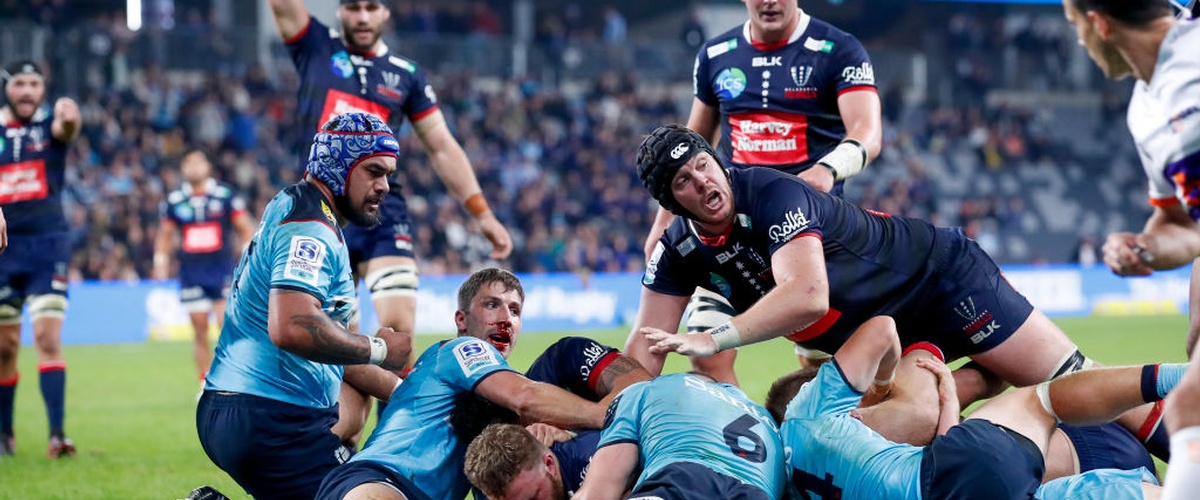 Rebels survive two red cards to down Waratahs in Sydney