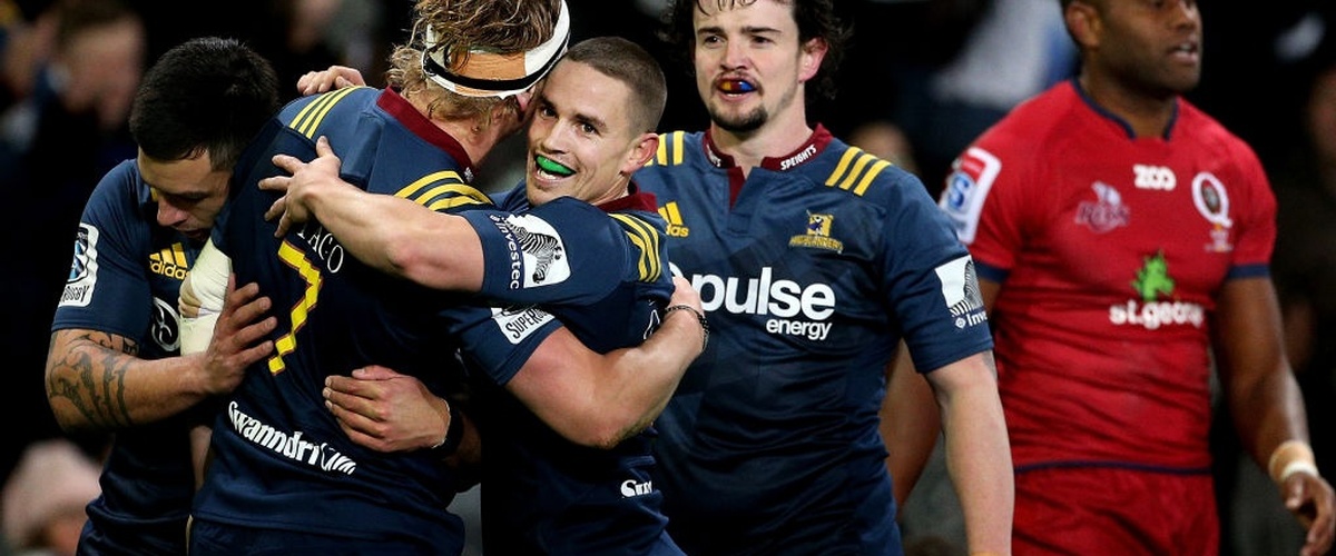Six-try Highlanders power past Reds